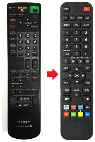 Telecomando adatto per sony - adatto,