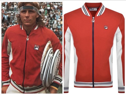 Top tennis rosso fila - da,