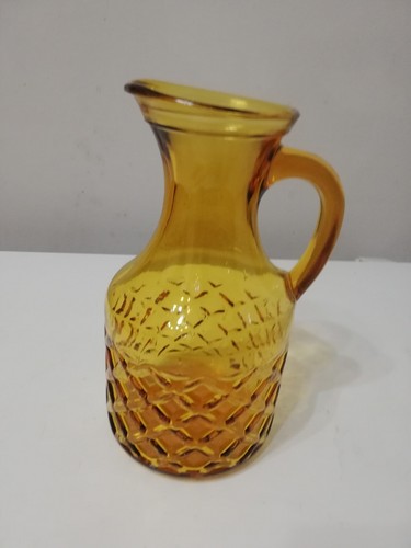 Brocca caraffa vetro ambrato - brocca,
