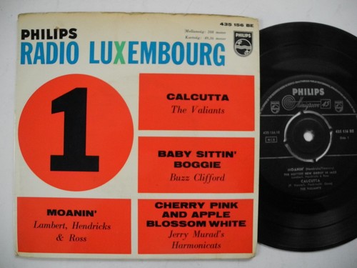 Radio luxembourg 1961 - luxembourg, ep