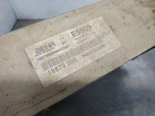 19879005 intercooler nissan - 19879005,