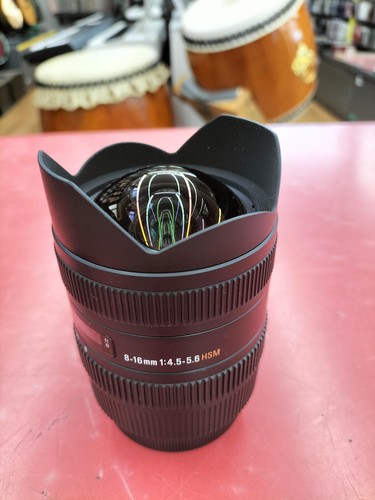 Sigma 16mm 5 6 - 8-16mm, f/4.5-5.6