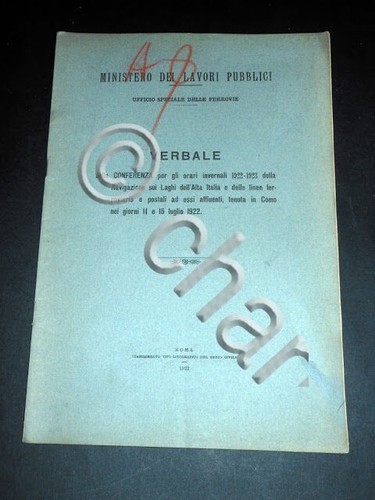 Ferrovie verbale orari - ferrovie,