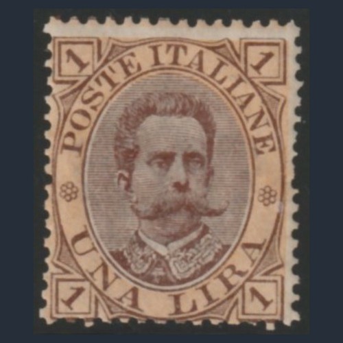 Regno italia 1879 effige - d'italia,