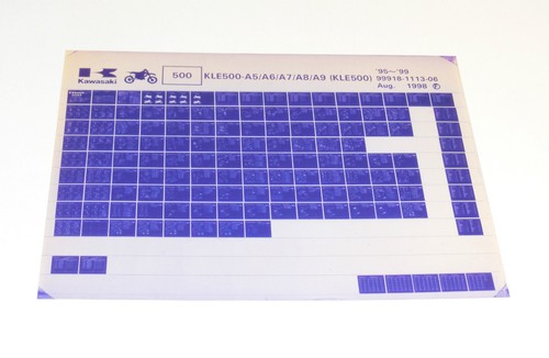 Microfiche parts catalog - microfiche,