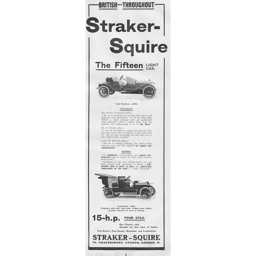 Straker squire automobile - straker-squire,