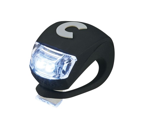 Luce monopattino nero silicone - luce,