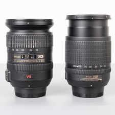 Nikon AF-S 18-200mm f/3.5-5.6 obiettivo VR e 18-135mm - per ricambi o non funzionante