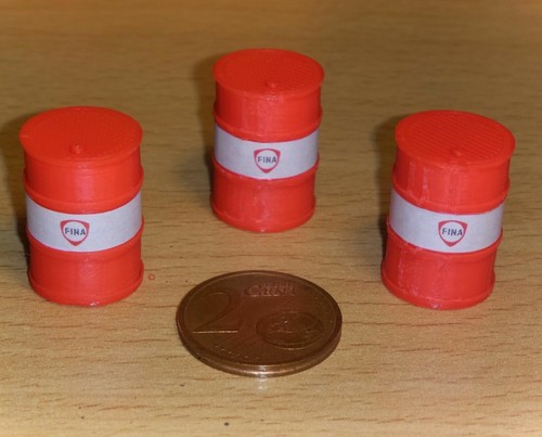 3x bidoni carburante - 1/43,