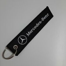 Portachiavi Mercedes-Benz Tessuto Nero  - Regalo Passione Auto Moto Estetica