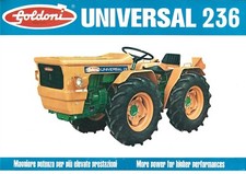 Goldoni  Trattorino Universal 236 -  Motocoltivatori Carpi  Modena anni '70 