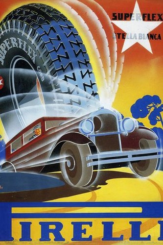 Poster auto pirelli - poster,