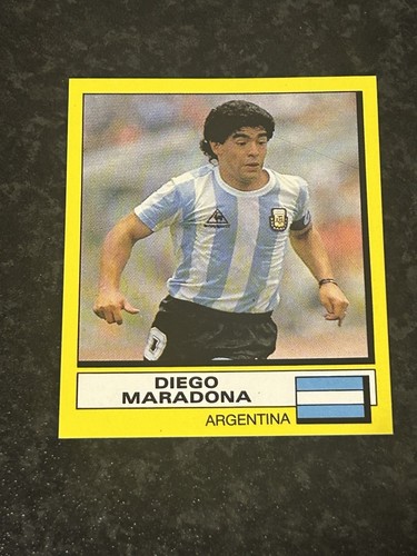 Raro diego maradona adesivo - maradona,