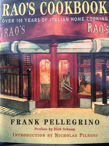 Rao cookbook over - rao's, years