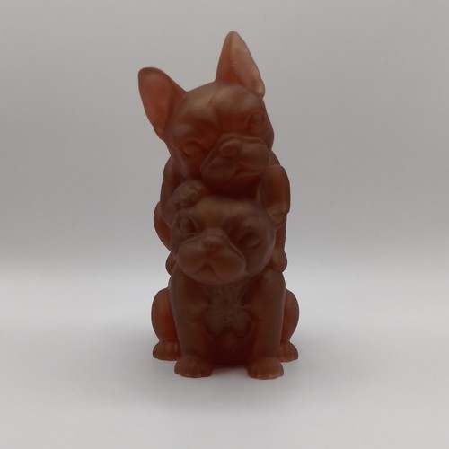 Homemade resin double - double, frenchie