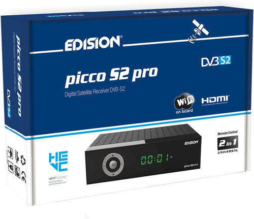 Decoder dvb edision - dvb-s2, hd