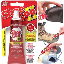 Shoe Goo II adesivo riparazione scarpe suola flessibile skateboard pelle trasparente 59 ml