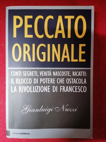 Peccato originale libro nuzzi - originale,