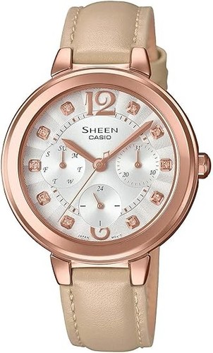 Casio sheen she - casio, she-3048pgl-7buer