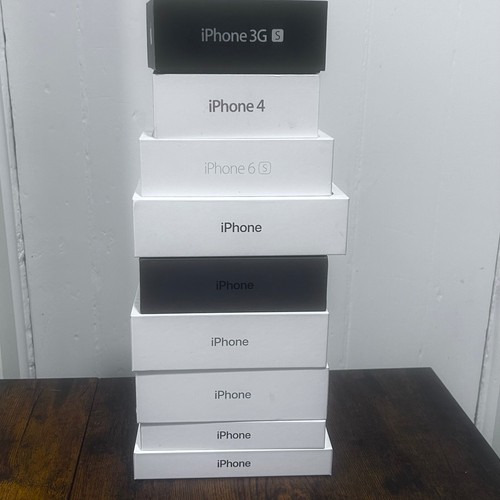 Lotto scatole vuote - vuote, apple