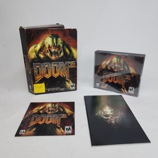 Doom 3 PC 2004 Big Box set 3 dischi completo con manuale scatola interna id software gioco