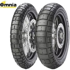 Coppia Gomme Moto Pirelli Scorpion Rally STR 120/70 R17 58H + 150/70 R17 69V