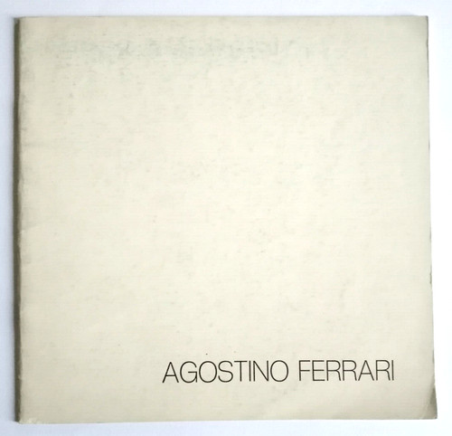 Catalogo agostino ferrari arte - ferrari,