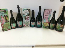 DOM PERIGNON JEAN MICHAEL BASQUIAT DA ESPOSIZIONE BOTTIGLIA VUOTA LEGGI DESCRIZI