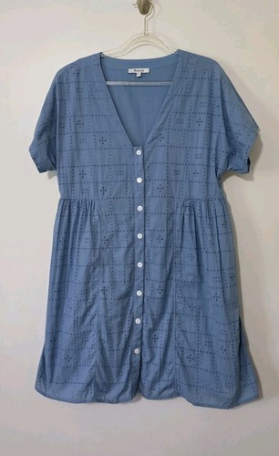 Madewell minidress bottone - madewell,