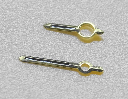 Coppia lancette ore minuti - coppia, di