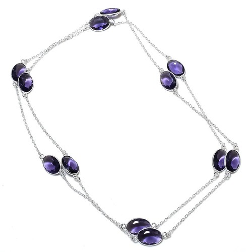 Collana con gioielli - , in