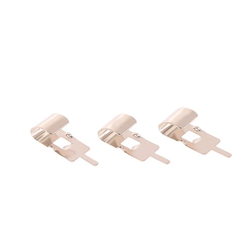 50pcs clip batteria acciaio - 50pcs, a