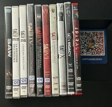 SAW L’ENIGMISTA SAGA COMPLETA + SPIRAL - 10 DVD ITA Collection in italiano