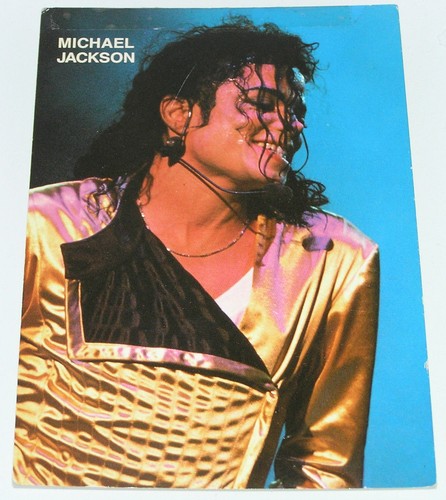 Michael jackson cartolina - michael,
