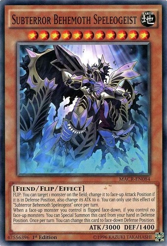 Mazzo yugioh subterror rock - mazzo,