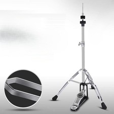 Supporto per cappello alto, gambe piega lunga, pedale di piatti a tamburo a