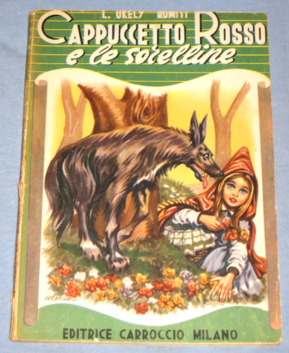 Cappuccetto rosso le - rosso, e
