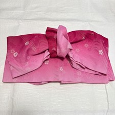 Yukata obi con fiori di