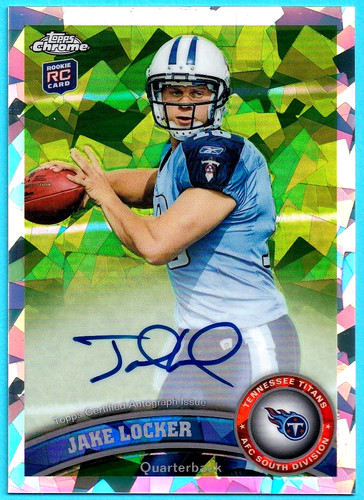 2011 topps chrome - chrome, locker
