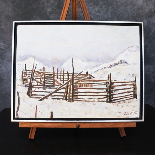 Dipinto olio con cornice
