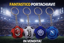 Portachiavi calcio pallone - calcio,