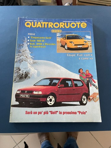 Rivista quattroruote dicembre - rivista,