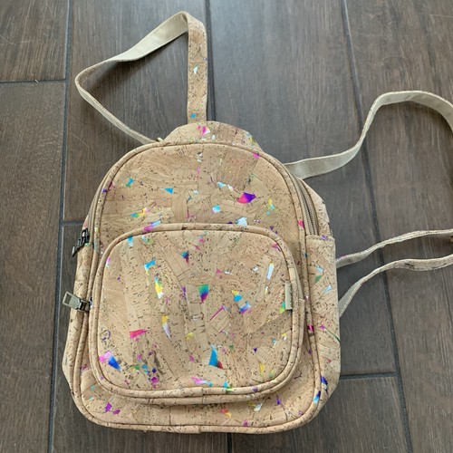 Borsa zaino tessuto sughero - borsa, in