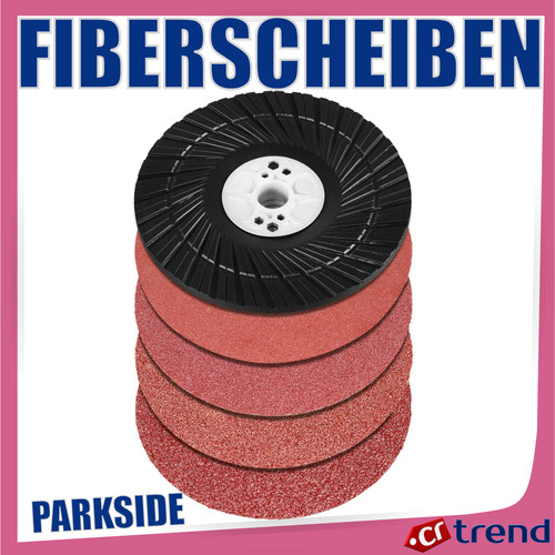 Parkside set dischi fibra - dischi,