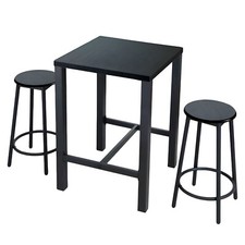 Tavolo Bar con 2 Sgabelli, Tavolo Alto con Sgabelli, Tavolo Bar con Sgabelli
