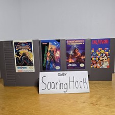 Lotto 4 giochi Nintendo NES