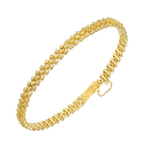 Bracciale con diamanti ct - con,