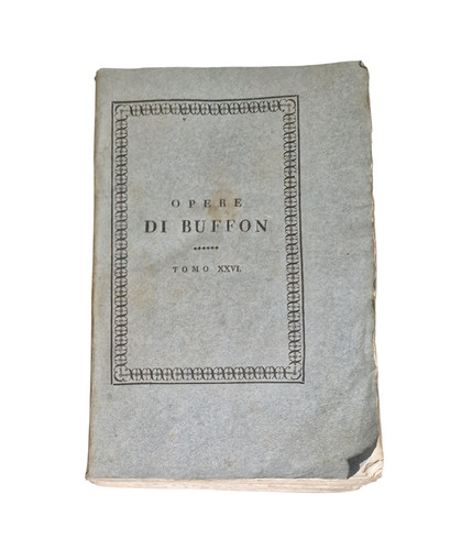 Libro antico opere buffon - libro, di