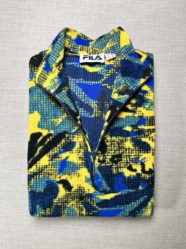Fila maglione vintage pile - maglione, blu