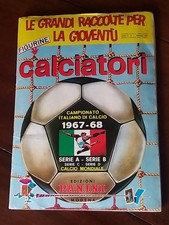 ***ALBUM CALCIATORI PANINI 1967/68*** COMPLETO-6 SCUDETTINI !!!